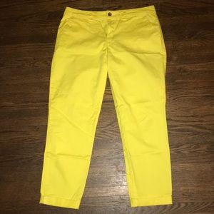 Gap Yellow Khaki Pants